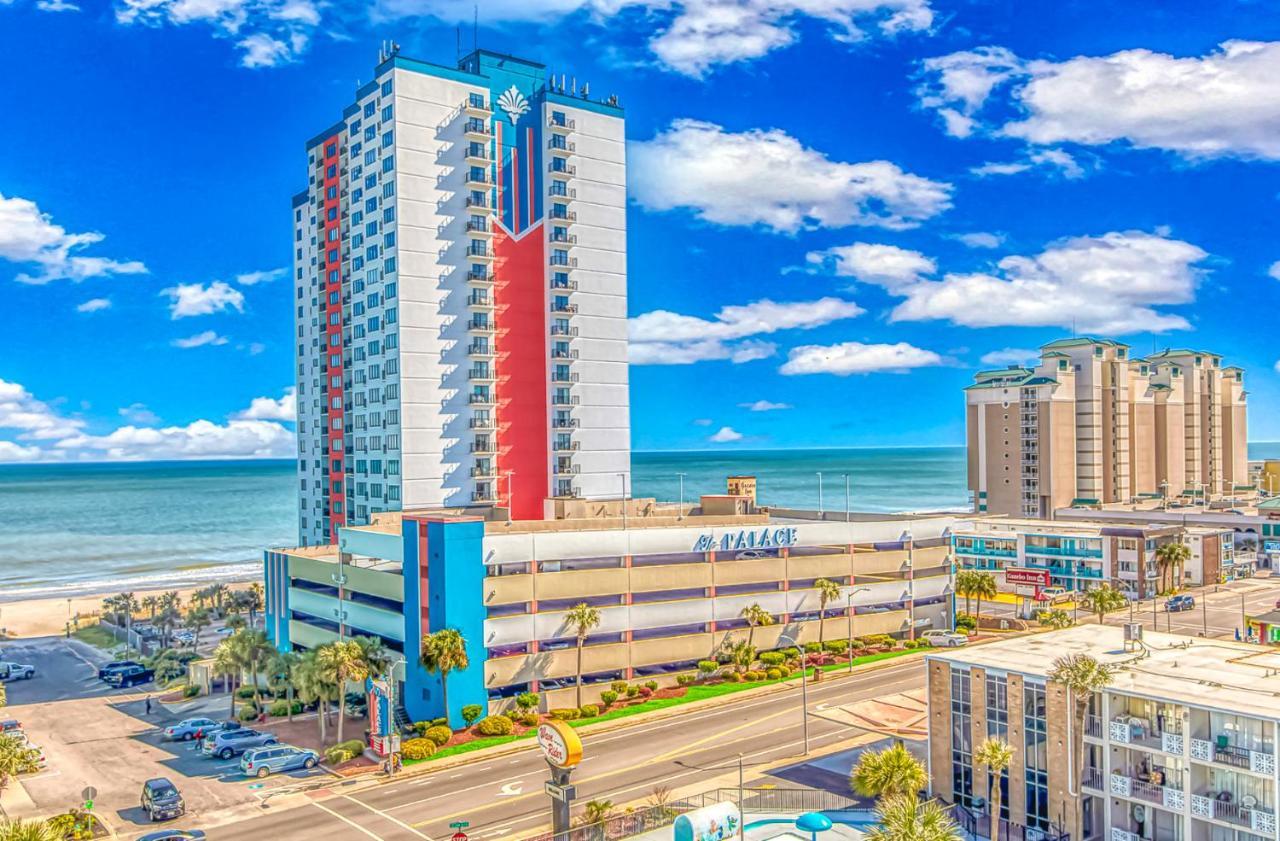 Angled Oceanfront Studio With Incredible Views! Palace Resort 1003 - Sleeps 4 Guests Myrtle Beach Exterior photo