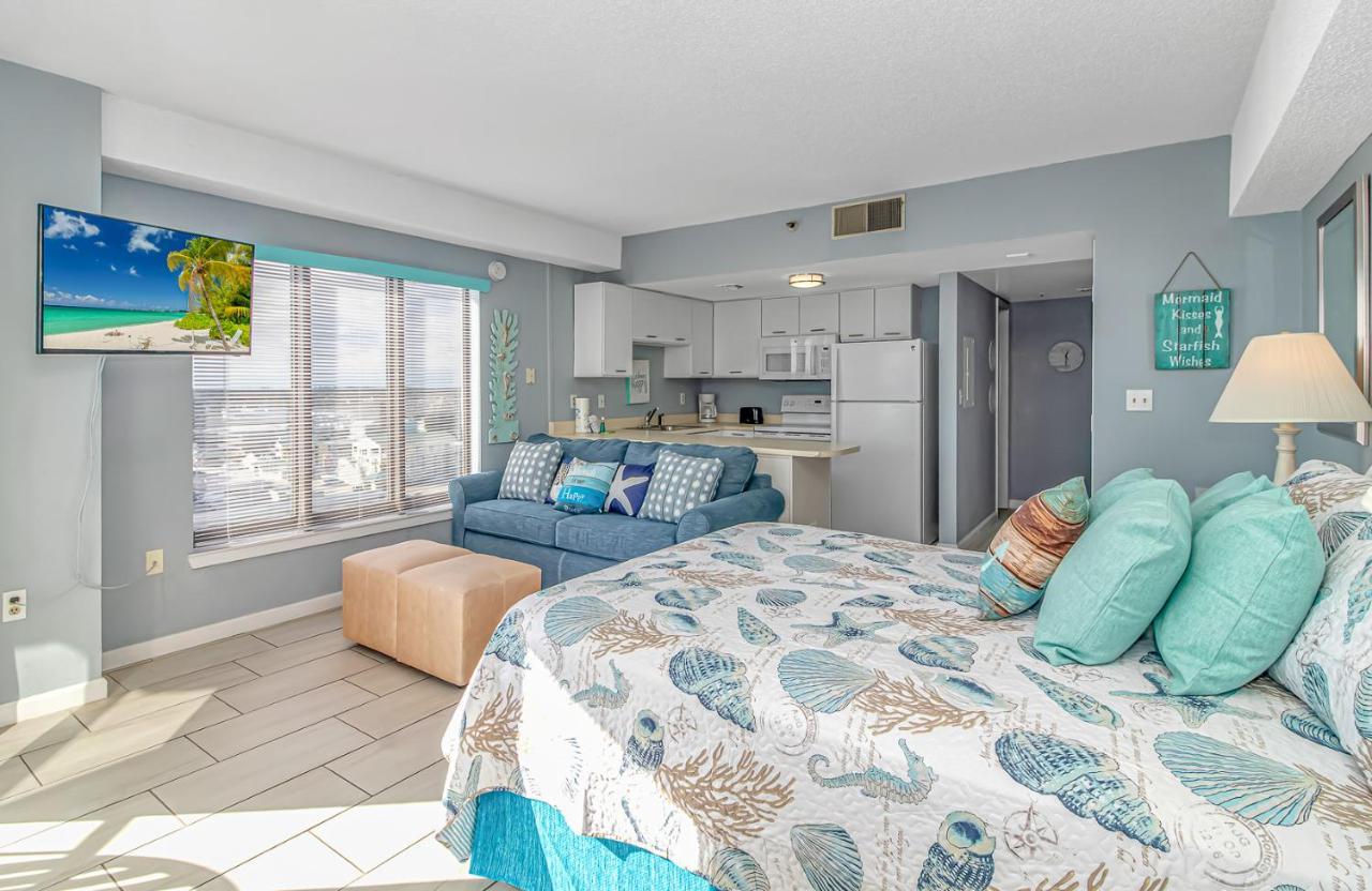 Angled Oceanfront Studio With Incredible Views! Palace Resort 1003 - Sleeps 4 Guests Myrtle Beach Exterior photo