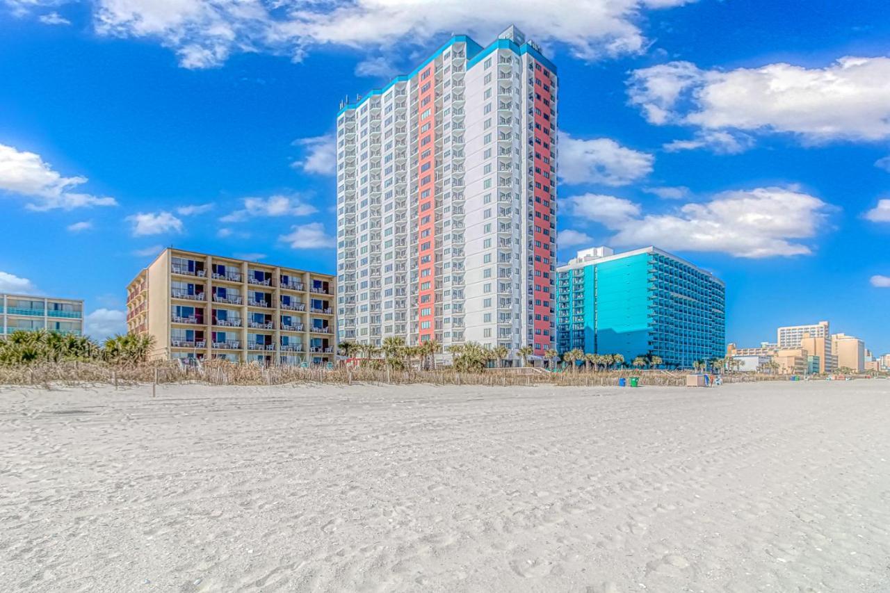 Angled Oceanfront Studio With Incredible Views! Palace Resort 1003 - Sleeps 4 Guests Myrtle Beach Exterior photo